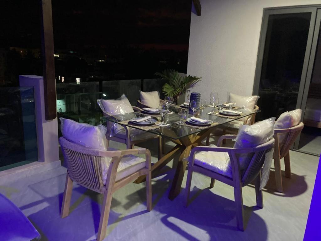 Splendide Penthouse Vue Mer A 5 Mn A Pied De La Plage Flic-en-Flacq Eksteriør bilde
