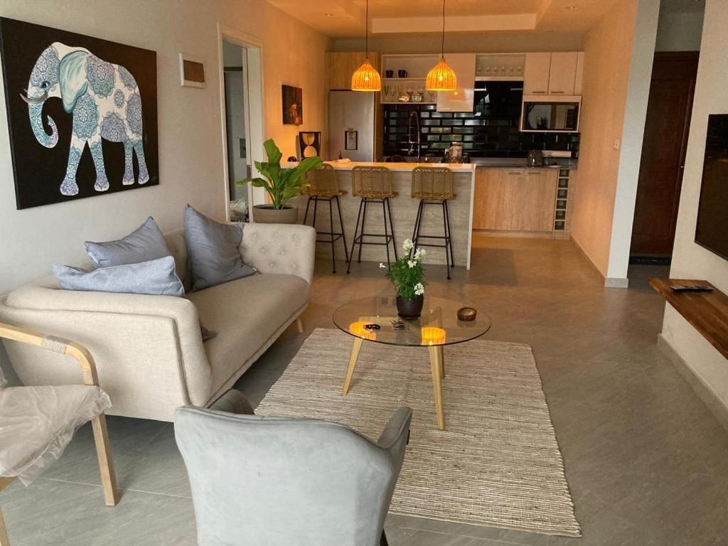 Splendide Penthouse Vue Mer A 5 Mn A Pied De La Plage Flic-en-Flacq Eksteriør bilde