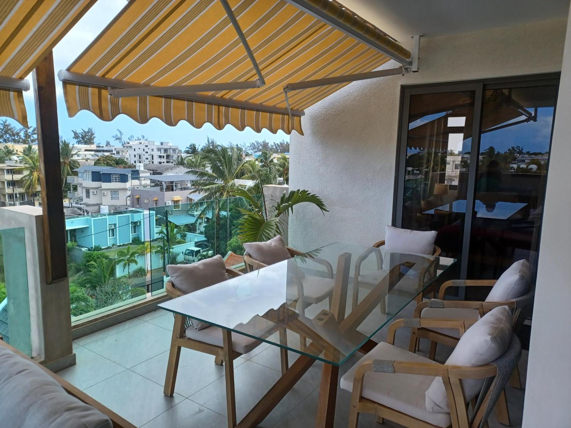 Splendide Penthouse Vue Mer A 5 Mn A Pied De La Plage Flic-en-Flacq Eksteriør bilde